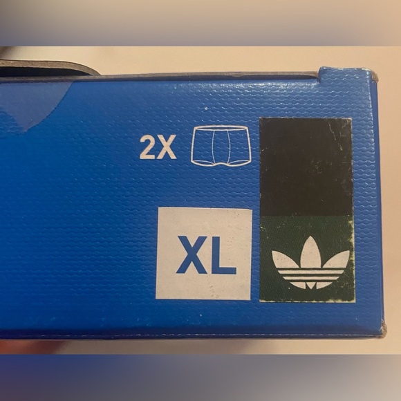 Adidas 2-Pack Comfort Flex Cotton Trunks Boxer Briefs Size XL 40-42 - Picture 5 of 7
